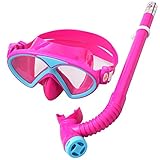 ➤ Buceo mascarilla snorkel Set proporciona una amplia vista submarina para los niños. la máscara crea un sello fuerte y cómodo para evitar el agua, 100% impermeable, ideal para el buceo, snorkel, natación....