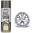 Car Pride Alloy Wheel Spray Paint Metallic Silver Repairer. 400ml