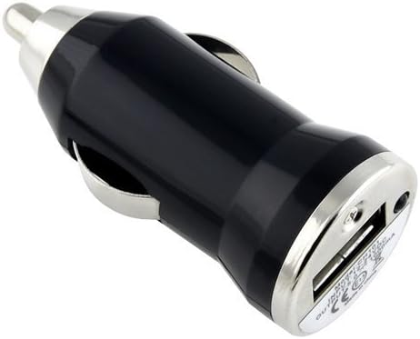 Kolay Rapid Bullet USB Car Charger for BlackBerry Porsche Design P9982 - Black