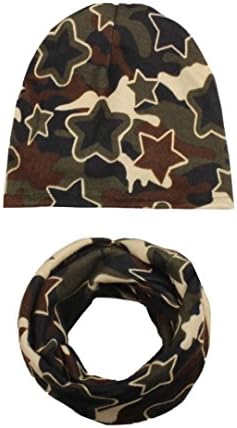 Baby Hats, Dorame Autumn Winter Baby Hat Girl Boy Cap Children Hats Kids Scarf Collars (Free size, Camouflage)