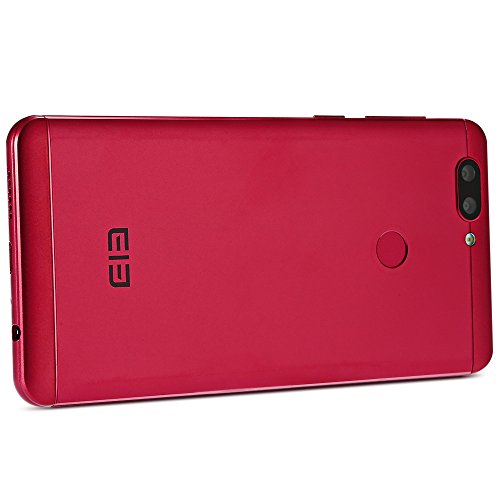 Elephone P8 Mini Android 7.0 4G Smartphone 5.0 pollici FHD Schermo, fotocamera frontale 16MP e 13MP + 2MP doppie fotocamere digitali doppie SIM, 4GB RAM + 64GB ROM Octa Core, Rosso