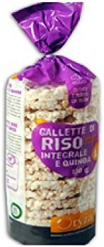 Oryza Rice Cakes And Integral Organic Quinoa 130g