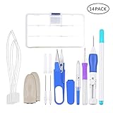 punch needle tool uk ✔【Water Erasable Pen】- Can be used for temporary marking pattern instructions or designs on the fabric, which can be erasabled quickly by water.
