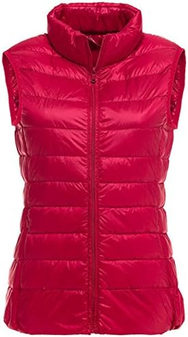 Mochoose Women's Down Puffer Jacket Coat Vest Packable Ultra Light Weight