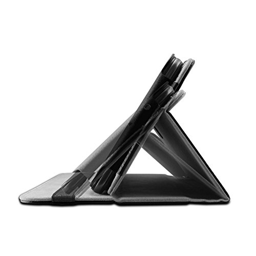 Infiland Samsung Galaxy Tab A 7.0 Hülle Case -Slim Fit Folio PU-lederne dünne Kunstleder Schutzhülle Cover Tasche für Samsung Galaxy Tab A 7.0 17,8 cm SM-T280 (7 Zoll)Tablet-PC(Schwarz) - 6