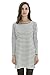 BEARSLAND Women's Long Sleeves Crew Neck Striped Maternity and Nursing Dress