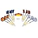 Produktbild 12 Dartpfeile mit Metallspitze 20g Hieronymus Darts I Steel Darts 15 Flights Steeldart Dart Pfeile Steeldarts Darts Set
