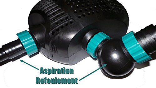 AquaForte Filter-/Teichpumpe OPlus-10000 10m³/h, Förderhöhe 5m, 85Watt - 3