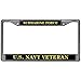 Price comparison product image Dant454ty Funny Submarine Force U.S. Navy Veteran License Plate Holder Holder