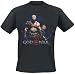Produktbild Gaya Entertainment Herren GOD of WAR Men's Kratos & Atreus, Small, Black (GE6243S) T-Shirt, Schwarz, S
