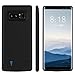 Produktbild CaseforYou Compatible Samsung Galaxy Note 8 2017 Akku Hülle 6500mAh Auflade Akkupack Externe Power Bank Juice Pack [Schlankes Design] Stoßfest Anti-Kratz Kompletter Schutz Integrierten Zusatzakku Battery Case Ladegerät Batterie Hülle für Galaxy Note 8 2017 (schwarz)