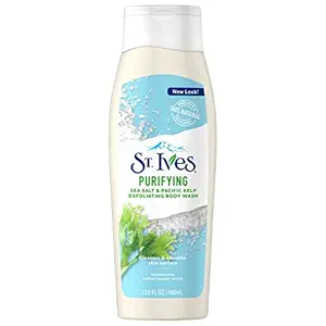 St. Ives Body Wash Exfoliating Purify, 13.5oz