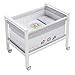 Petit Praia Moon  Crib (Small, Grey)