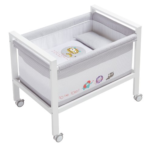 Petit Praia Moon  Crib (Small, Grey)