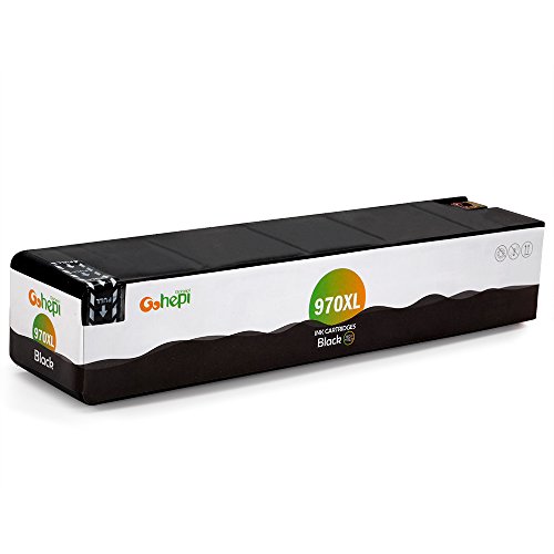 Gohepi 970XL/971XL Kompatibel für Druckerpatronen HP 970XL 971XL, 2 Schwarz/Blau/Rot/Gelb 5er-Pack Arbeiten mit HP Officejet Pro X576dw X451dw X476dw X551dw X451dn X476dn Patronen - 4