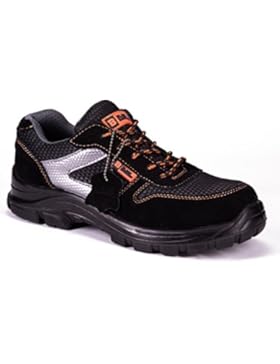 Herren Sicherheitsschuhe leicht Verbundstoffkappe und Kevlar-Zwischensohle Arbeitsschuhe knöchelhoch Wanderschuhe...