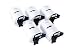 Produktbild vhbw 5x Rolle Etiketten Aufkleber für Brother P-Touch QL-1050, QL-1050N, QL-1060, QL-1060N wie Brother DK-11241.