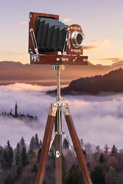 Old Camera Dummy Wood Film Camera Tripod Review - A Stylish Collectible Gift