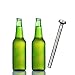 Produktbild BZLine Bierflaschenkühler, 2 Stück Edelstahl Bierkühler Sticks Kühler Stick Freezer Stopper & Aufbewahrungsbeutel Chilled Sticks aus Edelstahl