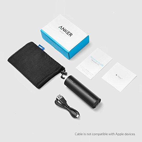 Anker Batterie Externe PowerCore 5000mAh Batterie Portable Ultra Compacte avec Technologies PowerIQ VoltageBoost - pour iPhone Samsung Galaxy S9 et reviews Anker Batterie Externe PowerCore 5000mAh Batterie Portable Ultra Compacte avec Technologies PowerIQ VoltageBoost - pour iPhone Samsung Galaxy S9 et