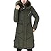 Produktbild Frauen Mantel, Hansee Mode Winter Casual Dicker Dünne Unten Lammy Kapuzenjacke Langen Mantel Outwear (L2, Armeegrün)