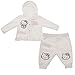 Hello Kitty Kids Tracksuit Baby Girls Lightweight Comfortable Fit 2 Piece Set White 18-24 Mnth