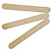 MLMSY Wax Spatulas Wooden Waxing Spatulas for Hair Removal Waxing Tongue Depressor Spatulas Ice-cream Stick 100 Pcs Thick
