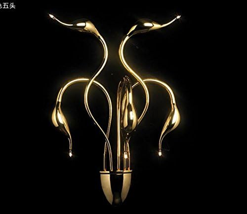GJY LED LIGHTINGSwan Wall Lamp Living Room Lamp Wall Lamp , Gold,gold