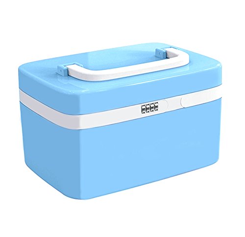 Medizinbox tragbare Verbandskasten mit Passwortschutz und süß Design, auch als Aufbewahrungbox
