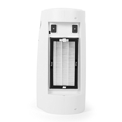 Klarstein Vita Pure • Luftreiniger • Lufterfrischer • Radialventilator • Ionisator • UV-Beleuchtung • 35 Watt • 5-in-1 Filtersystem • 108 m³/h Luftdurchsatz • 3 Lüftungsstufen • 3-stufiger Timer • geräuscharm • Touch-Bedienung • für Allergiker • weiß - 5