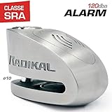 Su alarma alcanza los 120db; además, tú decides si las quieres activar o no