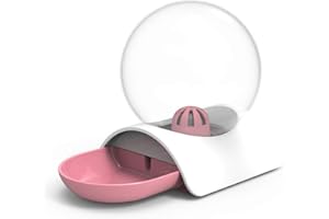 Guiran Wasserspender Katze Haustier Trinkbrunnen für Hunde Automatisierte Schwerkraft 2.8 Liter