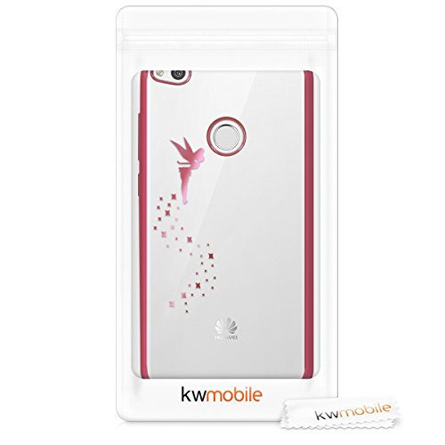 kwmobile Funda para Huawei P8 Lite 2017 - Carcasa Trasera de TPU con dise o de Hada en Rosa Fucsia Transparente reviews kwmobile Funda para Huawei P8 Lite 2017 - Carcasa Trasera de TPU con dise o de Hada en Rosa Fucsia Transparente