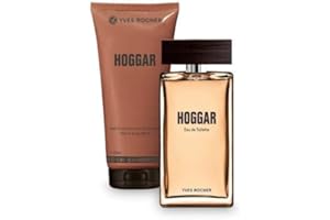 ‎YVES ROCHER Yves Rocher HOGGAR Duft-Set, Geschenk-Set bestehend aus Eau de Toilette & Dusch-Shampoo, orientalischer & holziger Duft, Valentinstag Geschenkidee für Männer