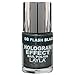 Layla Cosmetics Hologram Effect Nail Polish Flash Black 10ml