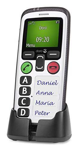 NRS Healthcare Doro Secure 580 SIM-Free 3G Simplified Mobile Phone for Elderly People with GPS Localisation, SOS Button… - Image 8