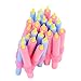 inkint 24 Pcs Self-adhesive Foam Hair Roller Soft Hair Bendy Curls Tool Salon Hair Styling Curling Sticks for Lady Girl (5 packs)