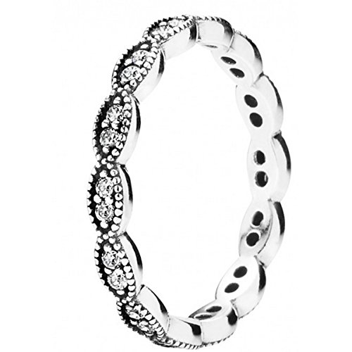 Pandora Damen-Ring 925 Silber Zirkonia wei Gr. 50 (15.9) - 190923CZ-50
