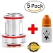 Produktbild [ 4+ 1 Free ] UWELL Crown 4 {  100% Authentisch  } (0.4ohm / 0.2ohm) (Uwell Crown 4 (0.4ohm))