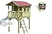 Produktbild Gartenpirat Stelzenhaus Justin-Fun (optional mit Rutsche)