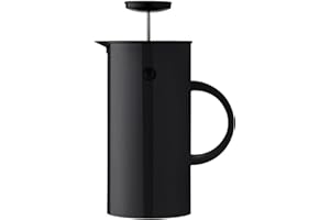 Stelton 812 Caffettiera ABS 8 Tazze, Colore: Nero