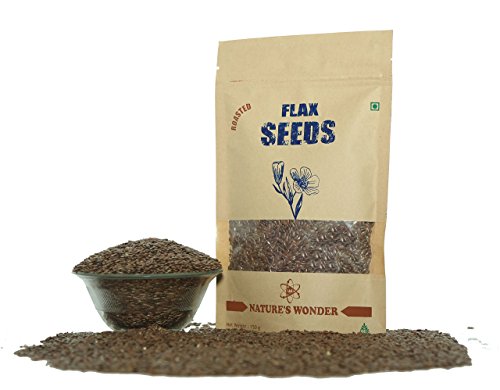 Natures Wonder Roasted Flax seeds 150gm RS.99 (18.00% Off) - Amazon