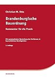 Image de Brandenburgische Bauordnung: Kommentar für die Praxis mit systematischer Darstellung des