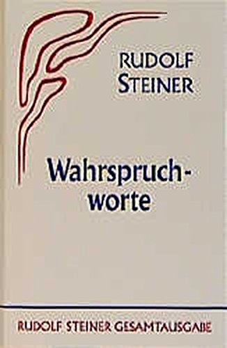 Wahrspruchworte (Rudolf Steiner Gesamtausgabe)
