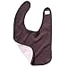 New Bella Canvas Baby Cotton Rib Reversible Bib Chocolate/ Pink One Size