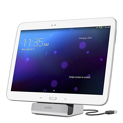 Belkin PowerHouse Micro-USB Dock XL (geeignet für Android Tablets und eReader) silber - 2