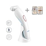 ❤️ Diseño Tragbar en forma de S: asa ergonómica ergonómica para un uso sin problemas, esta afeitadora eléctrica compacta satisface todas las necesidades de su cuerpo, también viene con un estuche de viaje portátil.