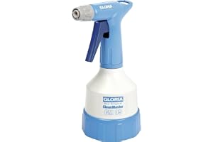 Gloria Handspruta CleanMaster CM 05 | 0,5 l spruta för syror och alkalier | Dubbelverkande pump (1 x pumpar = 2 x spray) | EPDM-tätningar för pH 2-12