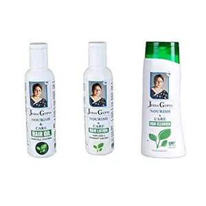 Jeesa Gupta Healthy Hair Management Product Combination Package|30+ Yrs Exp, Traditional Ayurveda Based, Result Oriented Skin Care