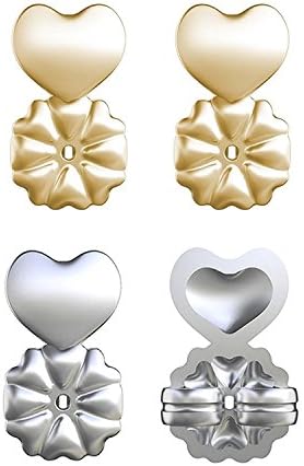 Wonvin New Magic Bax Earring Backs Lifters Hypoallergenic Gold Plated &amp; Sterling Silver